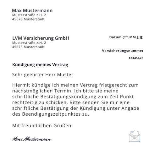 lvm kündigung adresse